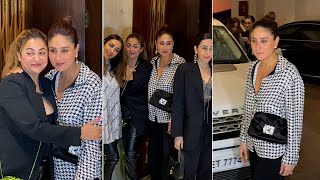 Wow🤩Kareena Kapoor,Malaika,Amrita Arora & Karisma Kapoor Arrived at Manish Malhotra Birthday Bash 🎉😍