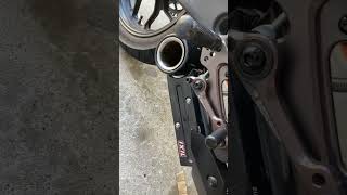 YZF-R25 IXIL SX1 フルエキゾースト バッフル無