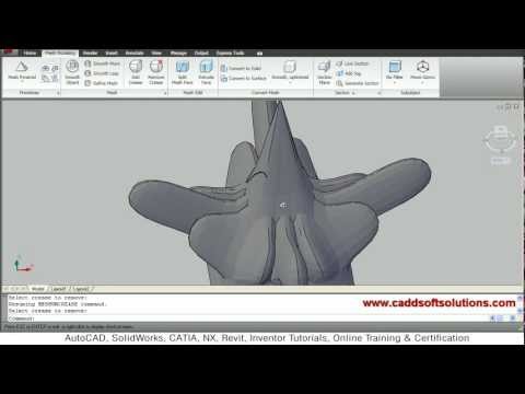 AutoCAD 3D Interior Design Tutorial 1