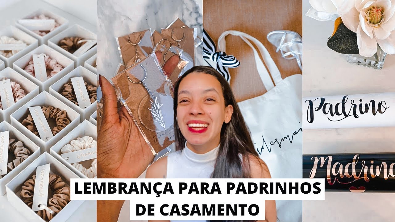 LEMBRANÇAS PARA PADRINHOS E MADRINHAS DE CASAMENTO  - DIÁRIO DA NOIVA 29