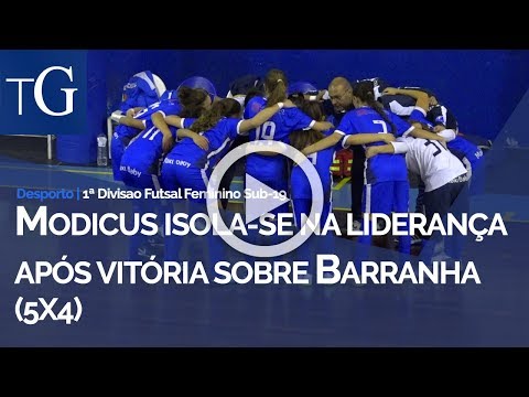 Modicus isola se na liderança após vitória sobre Barranha 5x4