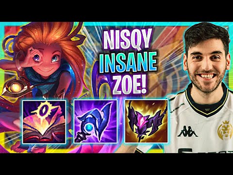NISQY IS INSANE WITH ZOE! | MAD Nisqy Plays Zoe Mid vs Ryze! | Season 2023