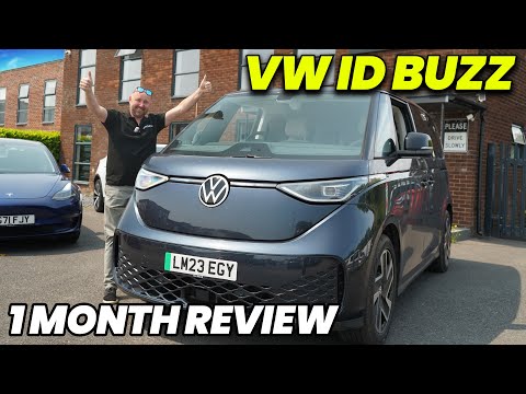 VW ID BUZZ review! The best family EV?! | Pros, Cons & real world range