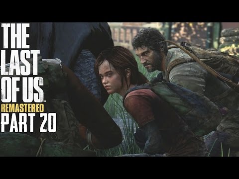 The Last Of Us Remastered Grounded Mode Walkthrough Part 20 - Sniper Town - PS4 Gameplay 1080P