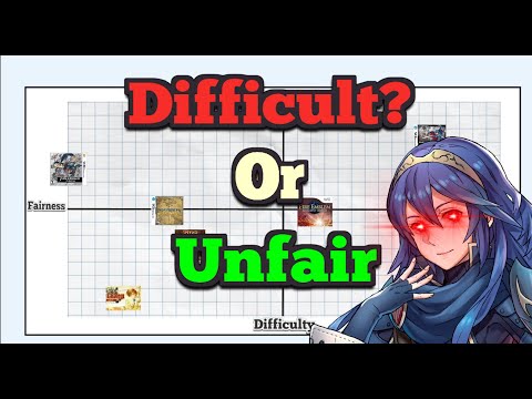 Ranking fire emblem games by difficulty and fairness