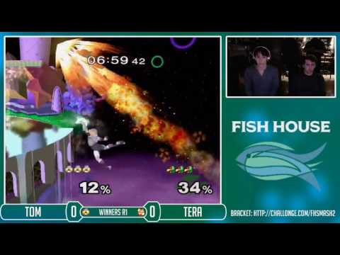 Fish House 2 SSBM - Tom (Sheik) Vs.Tera (Falco) Winners Round 1