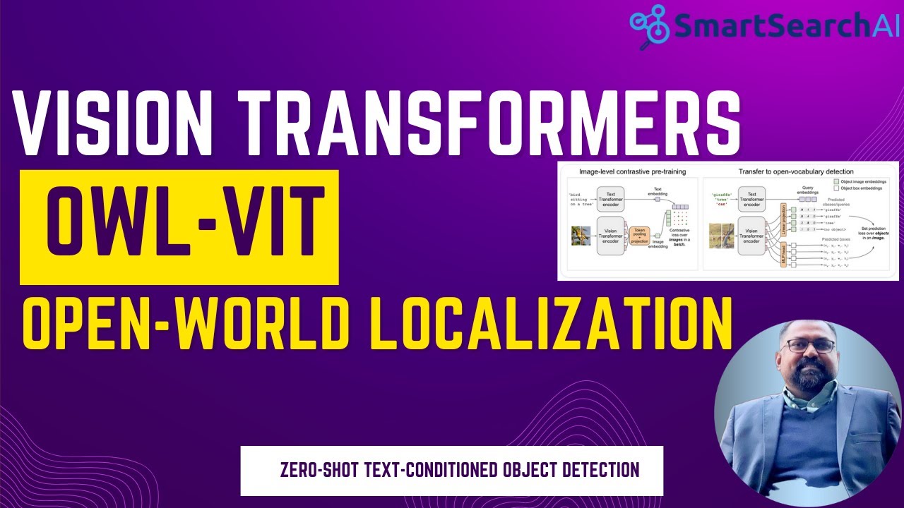 Vision Transformers for Open-World Localization (OWL ViT) for Zero-shot object detection