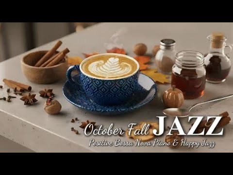 Late Night Autumn Café 🌙 Relaxing Jazz Piano – Equinox Ember