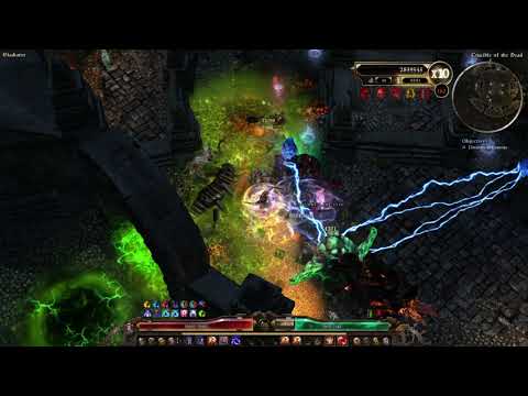 Grim Dawn Pierce EoR Dervish vs. Crucible 150-170 (4:55 run, double armored mutator)