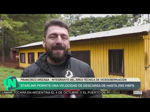 #ElNoticiero: La antena Starlink llegó a la Escuela Nª542 de Colonia Victoria