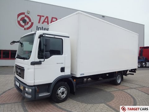 740596 MAN TGL 8.180 BOX LORRY EURO5 179HP W/ TAIL LIFT 06-11 165105KM