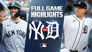 YANKEES vs. TIGERS Full Game Highlights (6/24/26) | MLB Highlights