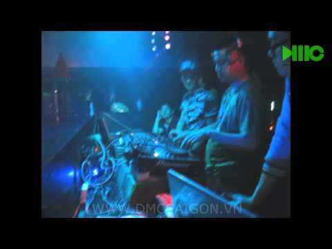 [DMC SAIGON] Red Revolution Party - Dj Wang ft Rapper Kim and Micro Wave @Baroco (Rehearsal)