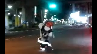 狂野a機車（2022.03.31 新北市新莊區新北大道三段 機車自摔