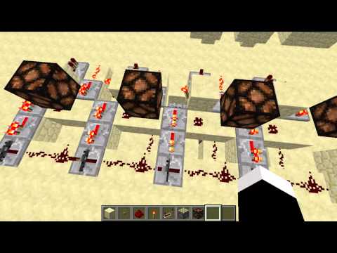 Minecraft Redstone Tutorial - RS Sequential Counter
