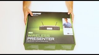 Video thumbnail for Unboxing Sistema Inalámbrico Shure BLX14R/W93 by Shure en Español