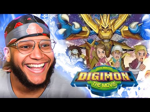 FIRST TIME EVER WATCHING DIGIMON!! **Digimon: The Movie** | Reaction!