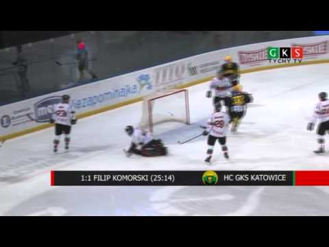 16. kolejka PLH: GKS Tychy - HC GKS Katowice 5:1. Skrót meczu