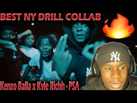 WaviJus Reacts To - Kenzo Balla x Kyle Richh - PSA (Shot by @Kreative.Films) (Prod by @Iam.Tash)