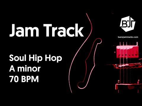 Soul Hip Hop Jam Track in A minor "The Hustle - BJT #35