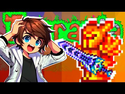 O DIA QUE ADQUIRI O PODER ABSOLUTO DO TERRARIA! - Terraria #47