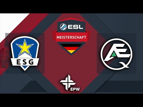 ESL Meisterschaft - Division 1 Spieltag 4 - ESG vs AEQ / SPG vs GL