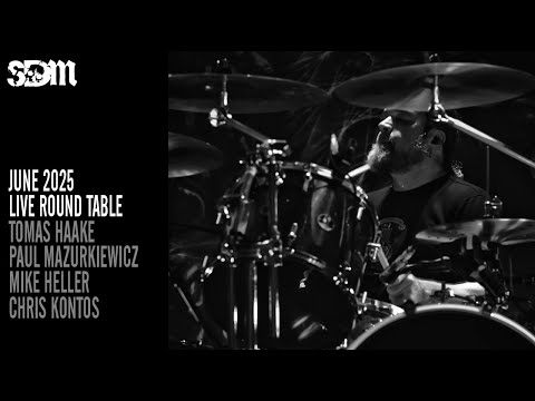 June 2025 Round Table With Tomas Haake, Paul Mazurkiewicz, Mike Heller, and Chris Kontos