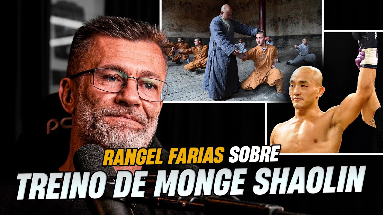 Treinador de Muay Thai REAGINDO A TREINOS DE MONGE SHAOLIN