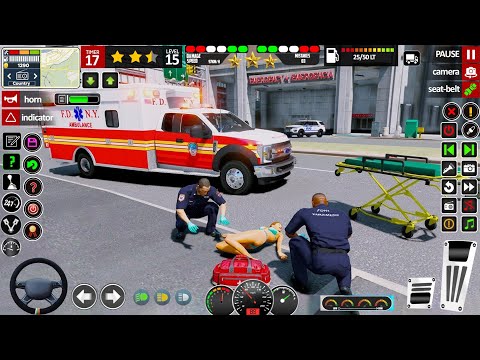 Emergency Rescue Ambulance Game - City Ambulance Rescue Game 3D