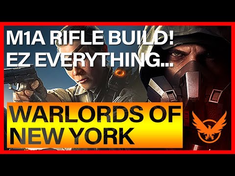 M1A Rifle Build! Easy Solo Heroics! Warlords of New York TU8 The Division 2