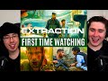 REACTING to *Extraction* INCREDIBLE ACTION MOVIE!! (First Time Watching) Action Movies