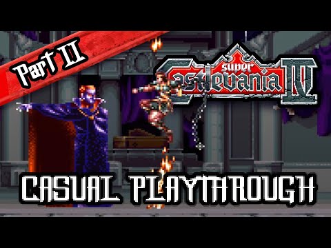 Super Castlevania IV SNES - Casual Playthrough - Part 2
