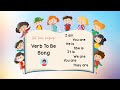 Verb To Be Song