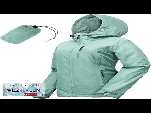 33000ft Packable Rain Jacket Women Lightweight Waterproof Raincoat with Hood Cycling Bike Review