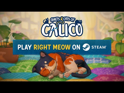 Quilts and Cats of Calico - Launch Trailer thumbnail