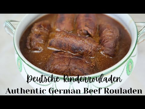 Authentic German Beef Rouladen - This is how my parents prepared them.