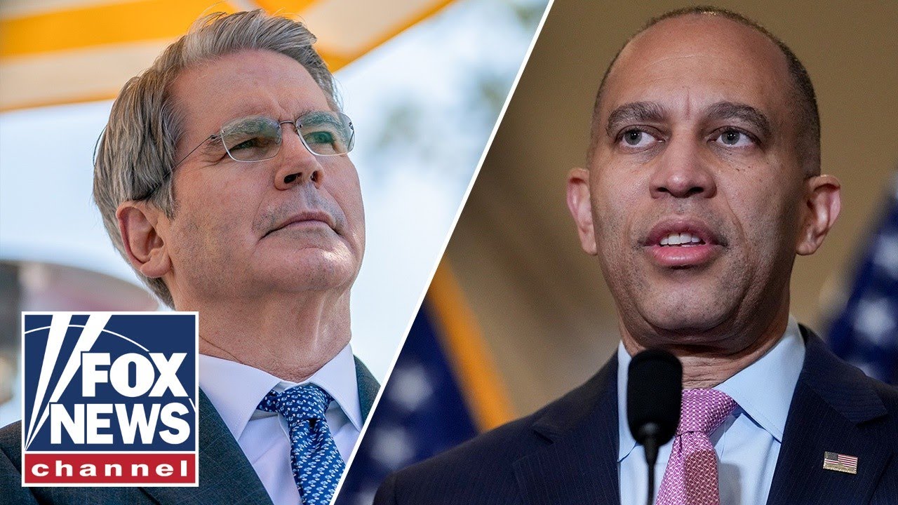 Bessent fires back at Jeffries over 'ignorant' Trump comment: 'Kind of sad'