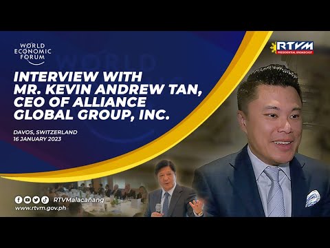 Interview with Mr. Kevin Andrew Tan, CEO of Alliance Global Group Inc. 01/16/2023