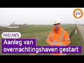 Werkzaamheden overnachtingshaven schippers Spijk van start