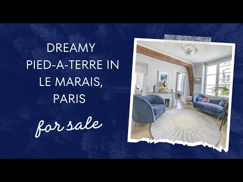 PARIS 3 - Optimized with style, this beautiful 2 bedroom pied-à-terre is move in ready!