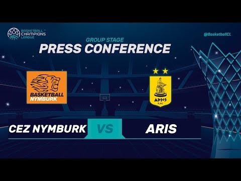 CEZ Nymburk v Aris - Press Conference - Basketball Champions League