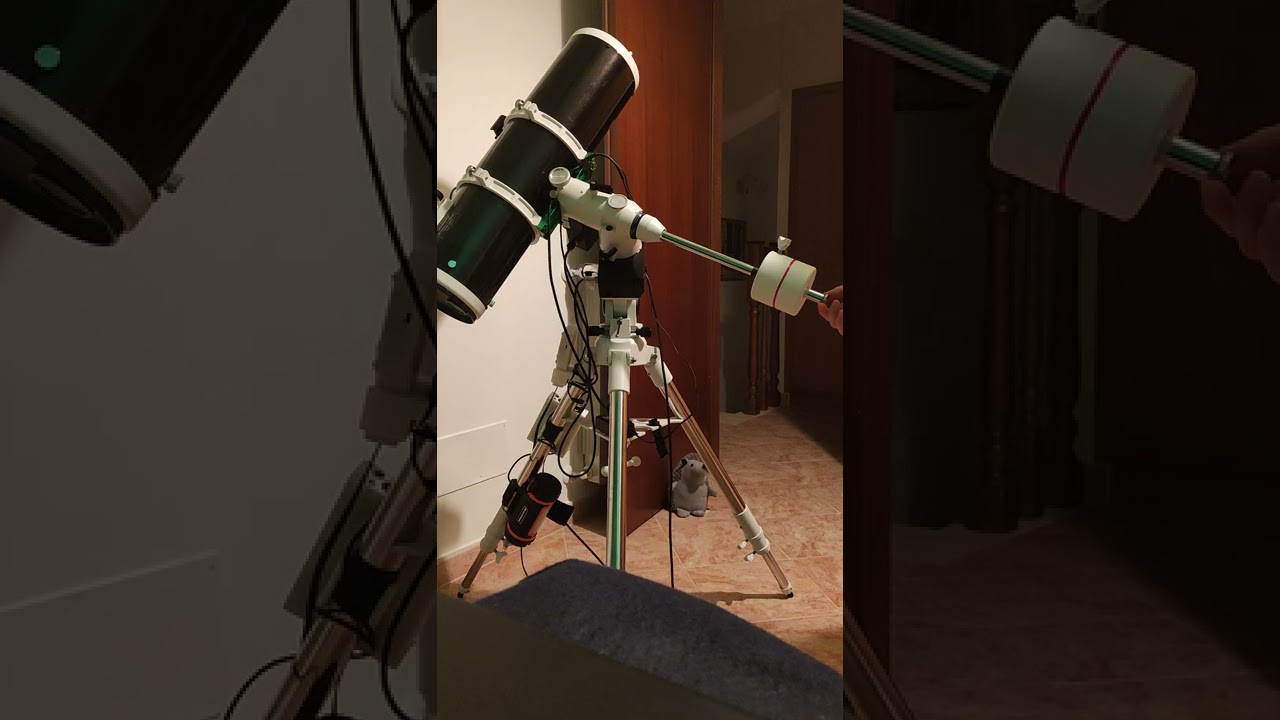 Bresser EXOS-2 / EQ5 Ra axis play (not backlash but due to axis brake defect?)