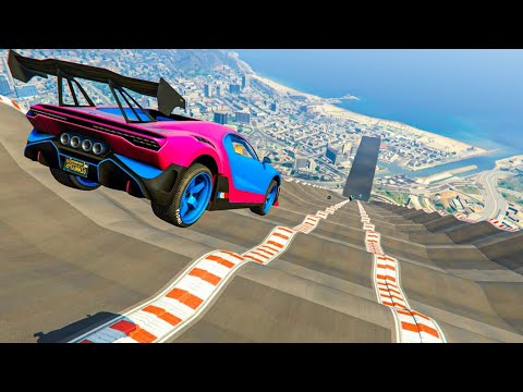 MEGA RAMP 1% IMPOSSIBLE !! (IGNORE MY HAIR XD) GTA V ONLINE