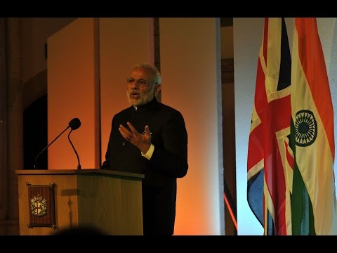 PM Modi's speech at Guildhall, London
