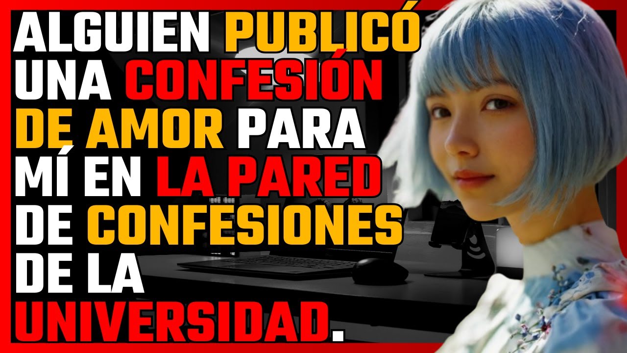 ALGUIEN publicó una CONFESIÓN DE AMOR para mí en la PARED DE CONFESIONES de la UNIVERSIDAD