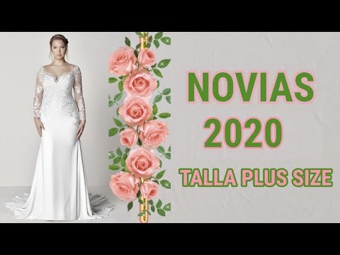 VESTIDOS BONITOS de moda 2020 / TALLA PLUS SIZE / vestidos de novia / Fashion Love