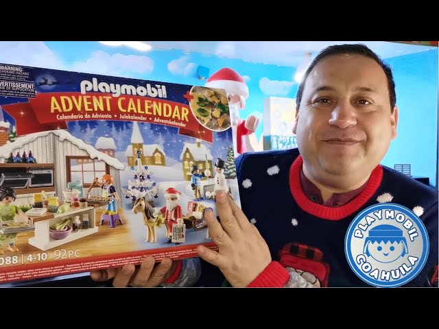 Vídeo relacionado con PLAYMOBIL Pastelería Navideña 71088 Calendario de Adviento para niños, horneado navideño con moldes de Galletas, Incluido el horneado de Juguete, Juguetes para niños a Partir de 4 años