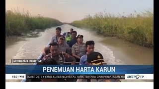 Download lagu Polisi Tinjau Lokasi Penemuan Harta Karun Kerajaan Sriwijaya mp3