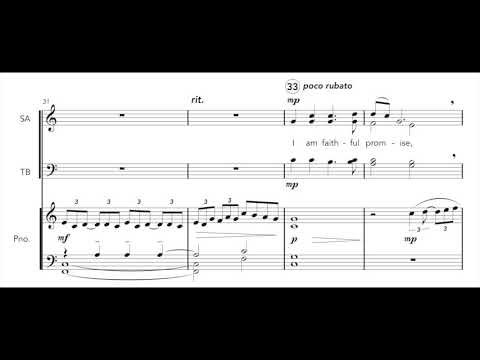 David von Kampen - "I Am Possibility" for SATB and piano - with score