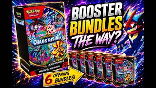 Opening Pokemon Chaos Rising Booster Bundles